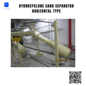 hydrocyclone sand separator horizontal type