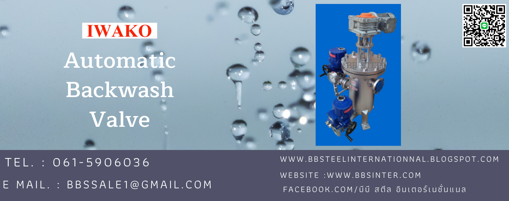 automatic backwash valve