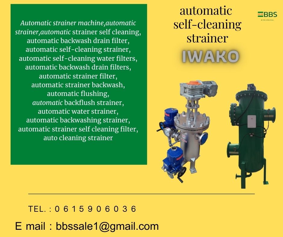 automatic self cleaning filter price