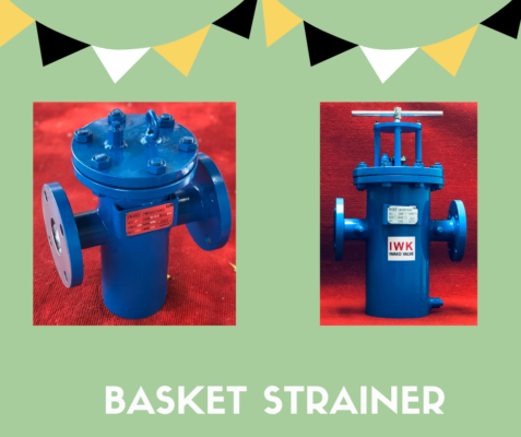 basket strainer carbon steel with epoxy coating