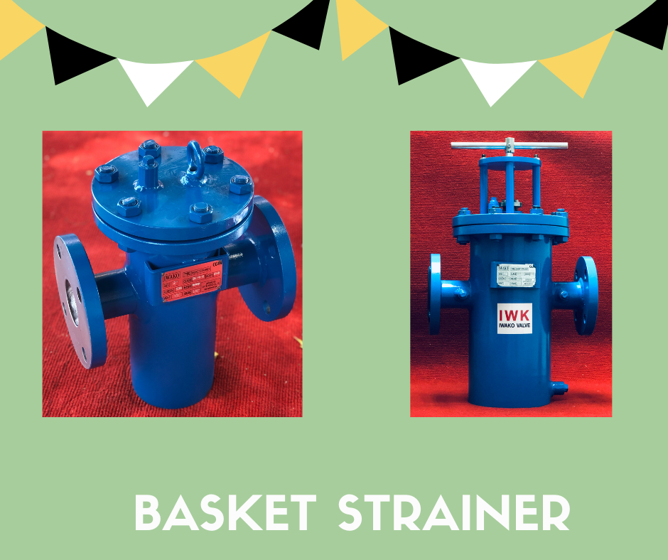 basket strainer carbon steel with epoxy coating