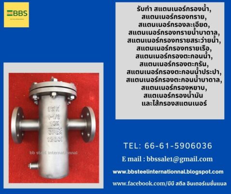 basket strainer stainless steel