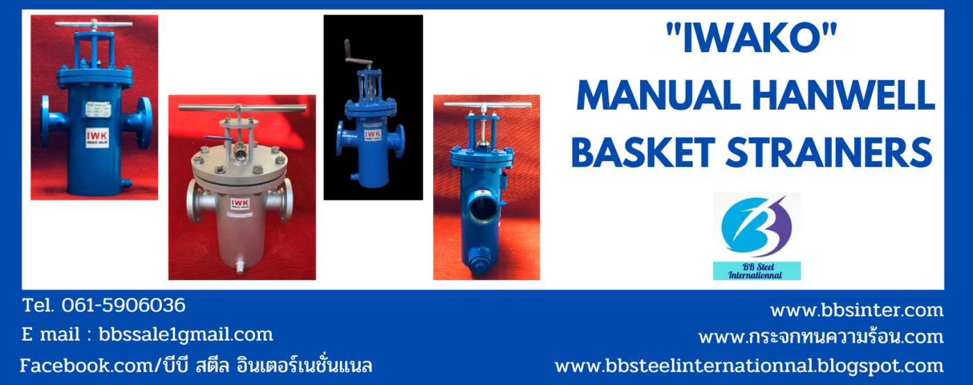 manual brush basket strainer