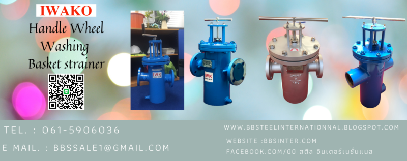 manual hanwell basket strainer