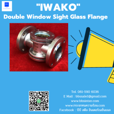 double window sight glass
