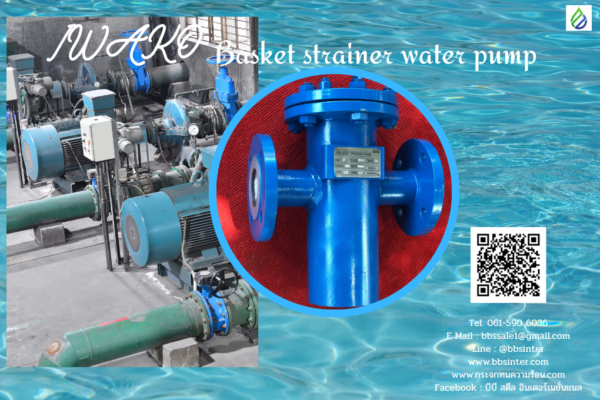 basket strainer water pump