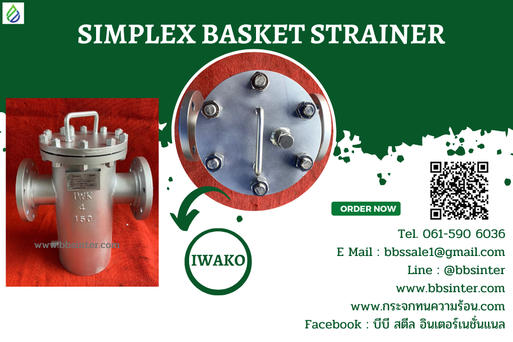 simplex basket strainer