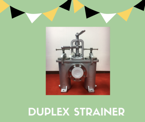 Duplex Basket Strainer (บัคเก็ตสแตนเนอร์รุ่นตะกร้ากรองคู่)