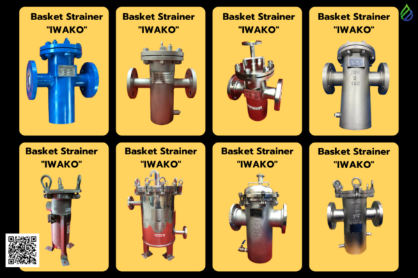 what are the different types of basket strainers