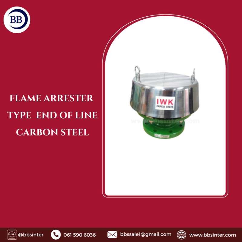Flame Arrester type End of Line Carbon steel