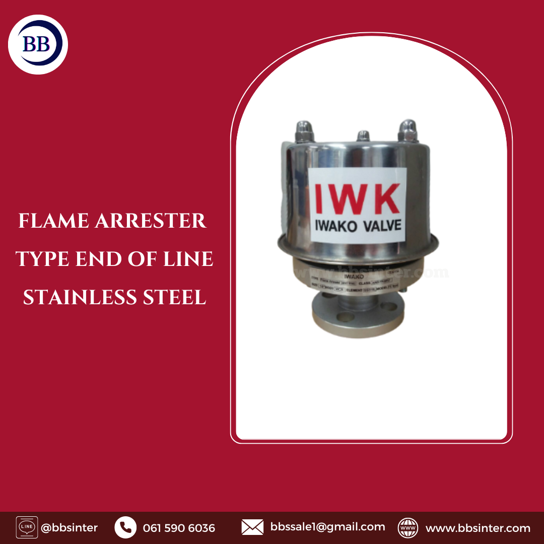 Flame Arrester type End of Line stainless steel