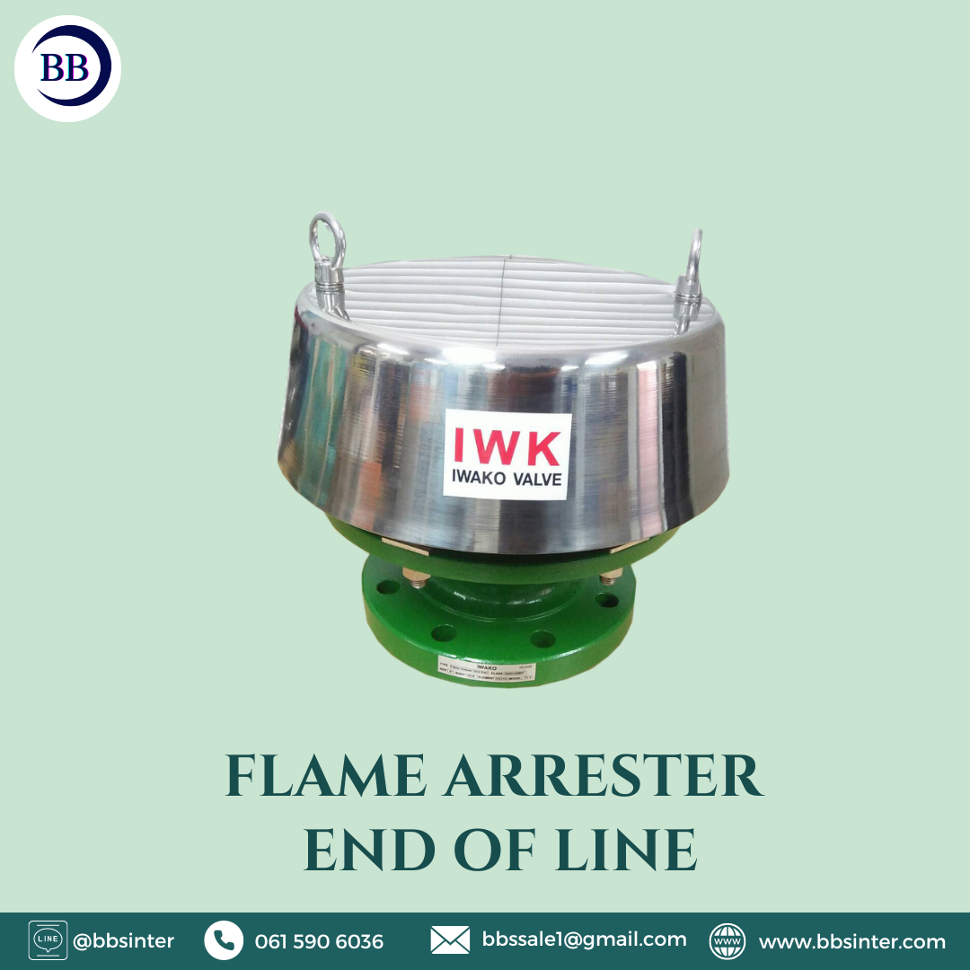 flame arrester end of line