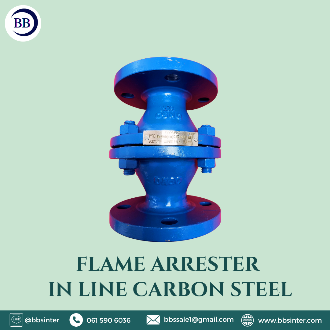 flame arrester in line carbon steel