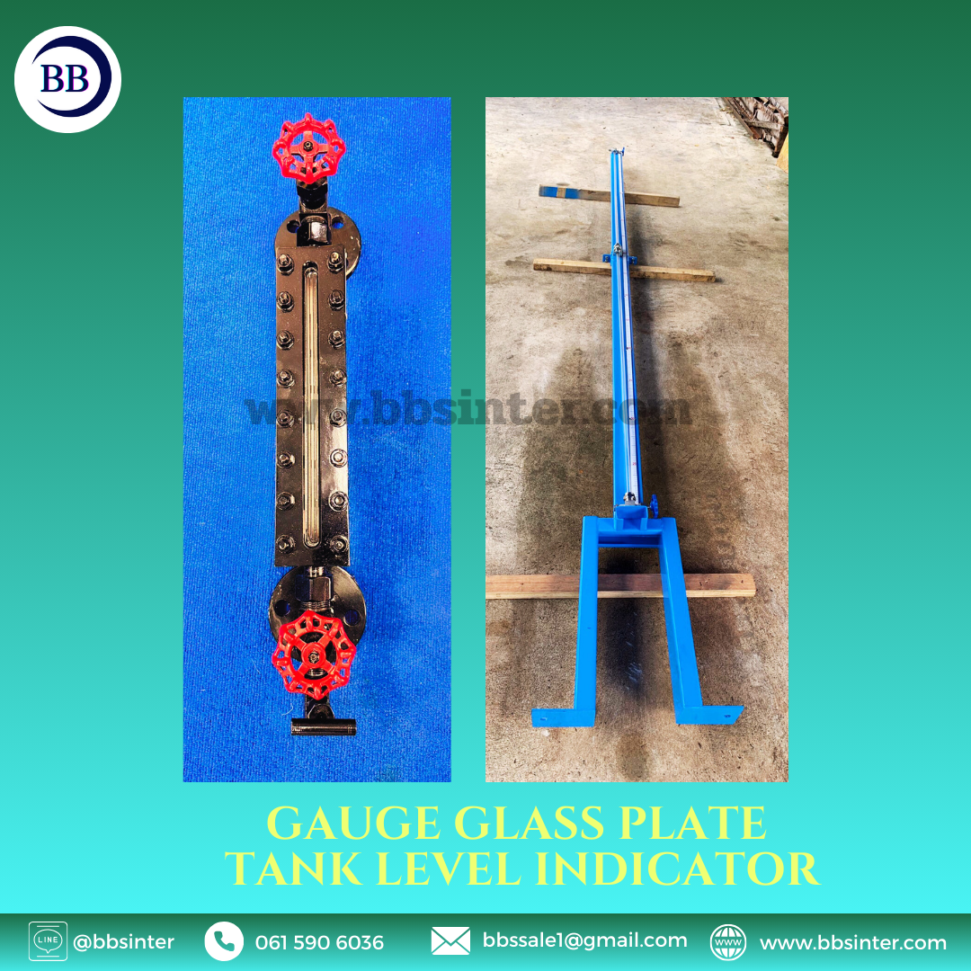 weld pad sight glass with cock gauge