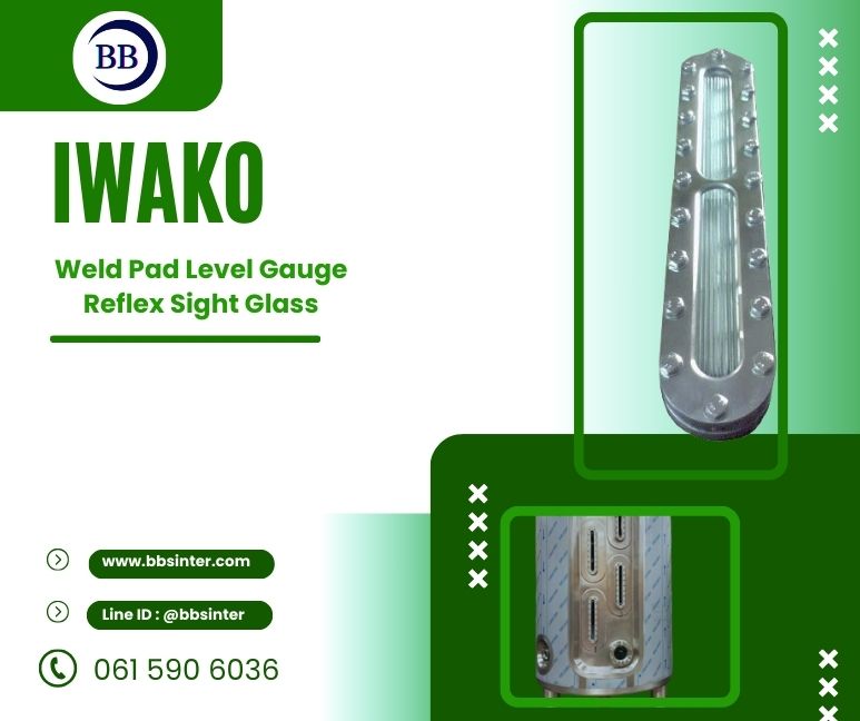 weld pad level gauge reflex sight glass