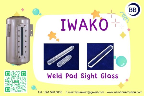 weld pad level gauge reflex type