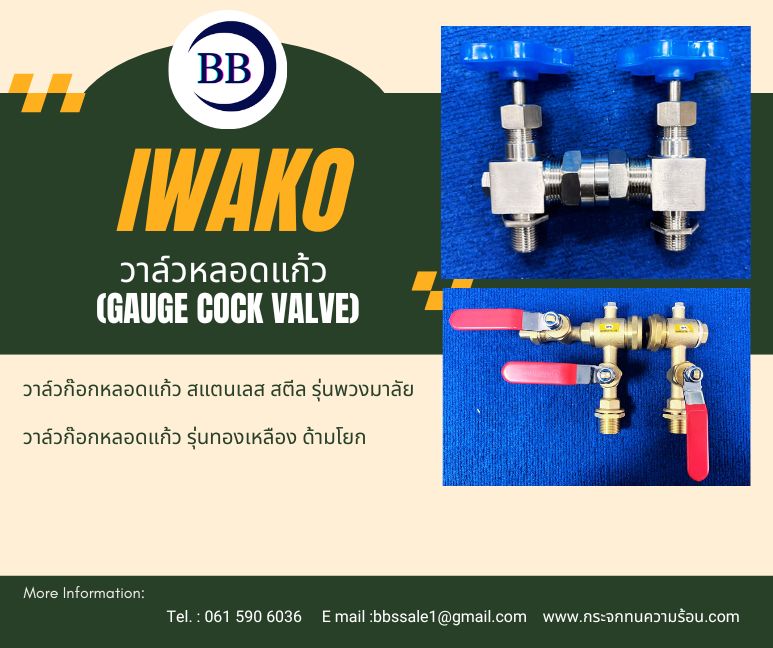 จำหน่าย วาล์วหลอดแก้ว