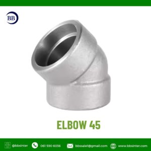 ข้องอ 45 3000lbs สวมเชื่อม