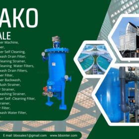 automatic  water filter used for water treatment