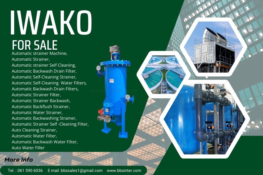 automatic  water filter used for water treatment
