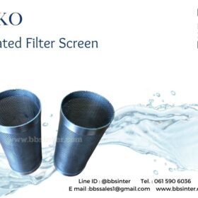 perforated plate stainless steel filters