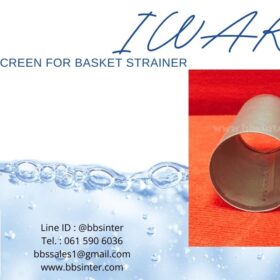 stainless steel screen mesh filter for industrial y strainer iwako