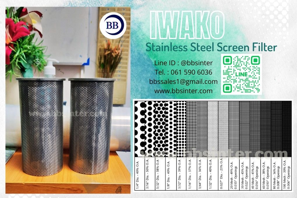 stainless steel screen mesh filter industrial