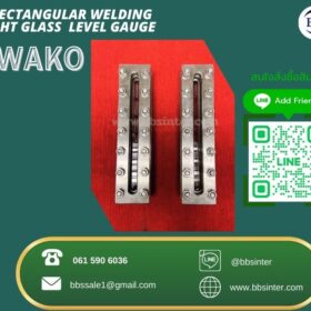 weld pad sight glass iwako