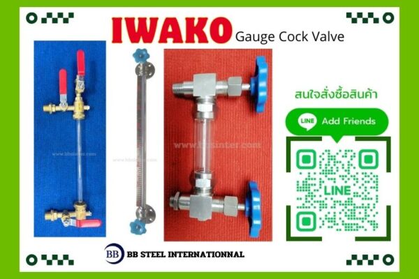 water liquid level gauge cock iwako